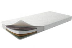 Матрас Lux baby Ultra Cocos Comfort 200×100×18 см, выше средней / средняя жесткость, чехол: жаккард на молнии